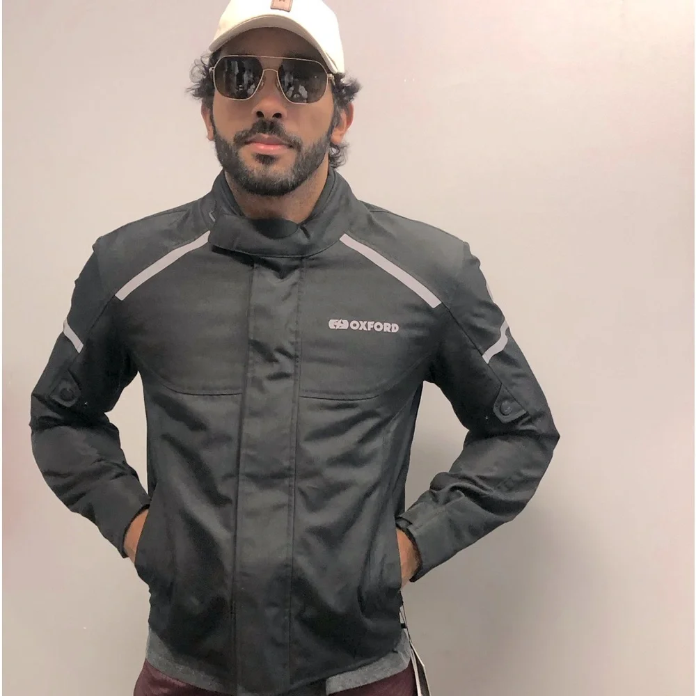 Oxford Spartan Waterproof Motorcycle Jacket size Large (short) - Picture 1 of 7